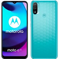 Motorola Moto E20 kék - Mobiltelefon