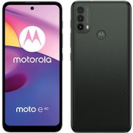 Motorola Moto E40 fekete - Mobiltelefon