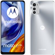 Motorola Moto E32s 4/64 GB ezüst - Mobiltelefon