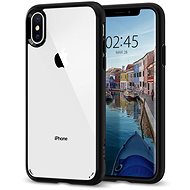 Spigen Ultra Hybrid Matte Black iPhone XS/X tok - Telefon tok