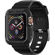 Spigen Rugged Armor Pro Black Apple Watch 8/7 (45mm)/SE 2022/6/SE/5/4 (44mm) - Okosóra tok