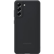 Telefon tok Samsung Galaxy S21 FE 5G szürke szilikon tok - Kryt na mobil