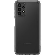 Telefon tok Samsung Galaxy A13 Félig átlátszó hátlap tok fekete - Kryt na mobil