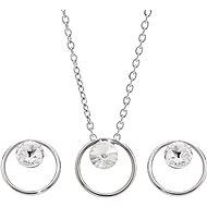 JSB Bijoux Készlet Rivoli karika Swarovski® kristály kövekkel 61001423cr - Ékszer ajándékcsomag