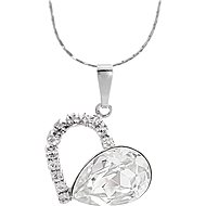 JSB Bijoux szív Swarovski kristályokkal 61300857cr - Nyaklánc