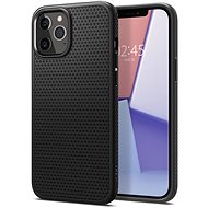 Spigen Liquid Air iPhone 12/iPhone 12 Pro fekete tok - Telefon tok