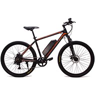 Cyclamatic GT-27,5 MTBS M-es méret fekete/narancsszín - Elektromos kerékpár