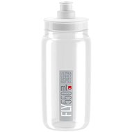 Elite kerékpáros vizes palack FLY CLEAR grey logo 550 ml - Kulacs