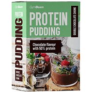 GymBeam protein puding 500 g,  double chocolate chunk - Puding