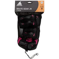 Rollerblade Skate Gear Junior 3 Pack black/pink - Védőfelszerelés