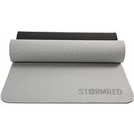 StormRed Yoga mat 8 Black/orange - Fitness szőnyeg