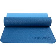 StormRed Yoga mat 8 Double blue - Fitness szőnyeg