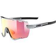 Uvex sport napszemüveg 236 Szett silicium/mir.red - Kerékpáros szemüveg