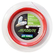 Yonex Aerobite, 0,67mm, 200m, FEHÉR/VÖRÖS - Tollasütő húr