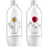Pótpalack SodaStream palack virágok JET 2 x 1 l