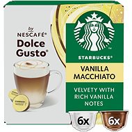 STARBUCKS® Madagascar Vanilla Latte Macchiato by NESCAFE® DOLCE GUSTO® kávékapszula, 6+6 kapszulás csomag - Kávékapszula