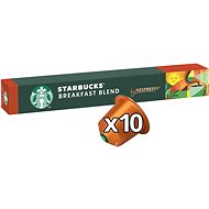 STARBUCKS® Breakfast Blend by NESPRESSO® Medium Roast kávékapszula, 10 kapszula csomagonként, 56 g - Kávékapszula