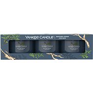 YANKEE CANDLE Bayside Cedar Set sampler 3× 37 g - Gyertya