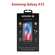 Üvegfólia Swissten 3D Full Glue a Samsung Galaxy A12 készülékhez - fekete