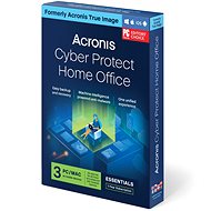 Acronis Cyber Protect Home Office Essentials 3 PC-re 1 évre (elektronikus licenc) - Adatmentő program
