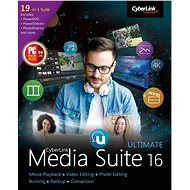 Cyberlink Media Suite 16 Ultimate (elektronikus licenc) - Irodai szoftver
