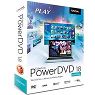 Cyberlink PowerDVD 18 Standard (elektronikus licenc) - Irodai szoftver