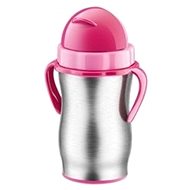 Tescoma BAMBINI baba termosz szívószállal 300 ml rózsaszín - Termosz