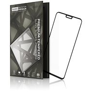 Tempered Glass Protector Honor 8X / 9X Lite készülékhez keretes fekete - Üvegfólia