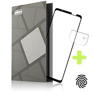 Üvegfólia Tempered Glass Protector az Asus Phone ROG 6 / 6 Pro készülékhez, keretes, fekete + kameravédő