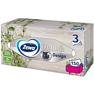 ZEWA Deluxe Design Big Pack Box (150 db) - Papírzsebkendő