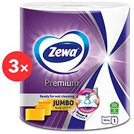 ZEWA Premium Jumbo (3 db) - Konyhai papírtörlő