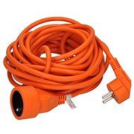Solight hosszabbító kábel, 1 csatlakozóaljzat, narancssárga, 10 m - Hosszabbító kábel