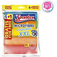 SPONTEX Microfibre Economic XXL 38 × 40 cm (5 db) - Törlőkendő