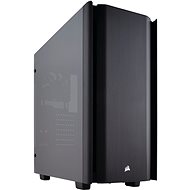 Corsair 500D Premium Obsidian Series fekete átlátszó oldalpanellel - Számítógépház