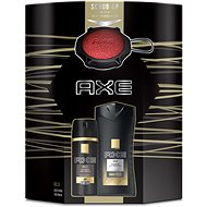 AXE Gold karácsonyi ajándékkazetta férfiaknak és mosdószivacs - Kozmetikai ajándékcsomag