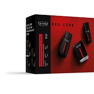 STR8 RED CODE Borotválkozás utáni víz 50 ml + Deo spray 150 ml + Tusfürdő zselé 250 ml - Kozmetikai ajándékcsomag