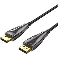 Vention Optical DP 1.4 (Display Port) Cable 8K 5M Black Zinc Alloy Type - Videokábel