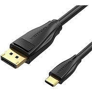 Vention USB-C to DP 1.2 (Display Port) Cable 1M Black - Videokábel