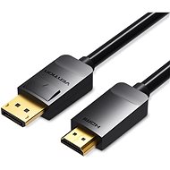 Videokábel Vention DisplayPort (DP) to HDMI Cable 2 m Black