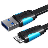 Adatkábel Vention USB 3.0 (M) to Micro USB-B (M) 0,5m Black - Datový kabel