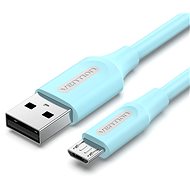 Vention USB 2.0 to Micro USB 2A Cable 1 m Light Blue