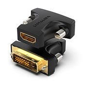 Vention HDMI (F) to DVI (24+1) Male Adapter Black - Átalakító