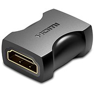 Vention HDMI Female to Female Coupler Adapter Black - Kábelcsatlakozó