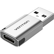 Vention USB 3.0 (M) to USB-C (F) Adapter Gray Aluminum Alloy Type - Átalakító