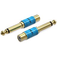 Vention 6.3mm Male Jack to RCA Female Audio Adapter Gold - Átalakító
