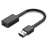 Vention 1-port USB External Sound Card 0.15M Black(OMTP-CTIA) - Külső hangkártya