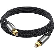 Vention Optical Fiber Toslink Audio Cable Aluminum Alloy Type 3 m Szürke - Audio kábel