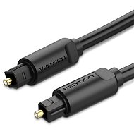 Vention Optical Fiber Toslink Audio Cable 1m - fekete - Audio kábel