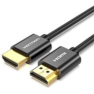 Videokábel Vention Ultra Thin HDMI 2.0 Cable 5m Black Metal Type