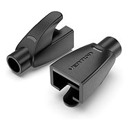 Vention RJ45 Strain Relief Boots Black PVC Type 100 Pack - Törésgátló